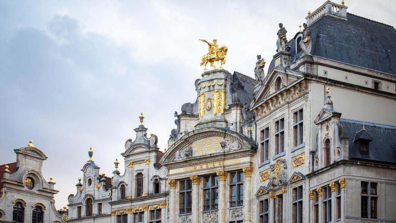 hotel located near the grand place in brussels